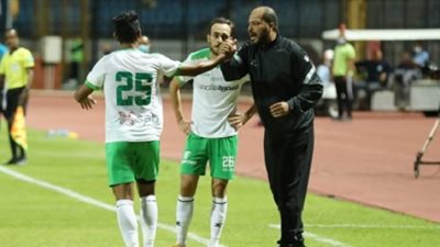 بعد التأهل لدور المجموعات بالكونفيدرالية .. معين الشعبانى يمنح لاعبى المصرى راحة 48 ساعة