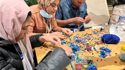 ممثلي مياه أسيوط بفاعليات ملتقى الشباب العربي ببلاد الذهب 
