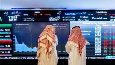 ارتفاع الأسهم السعودية فى ختام تعاملاتها