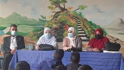 بالصور.. ندوات تثقيفية بمدرستى طه حسين الابتدائية ورفاعة الطهطاوى الاعدادية بطور