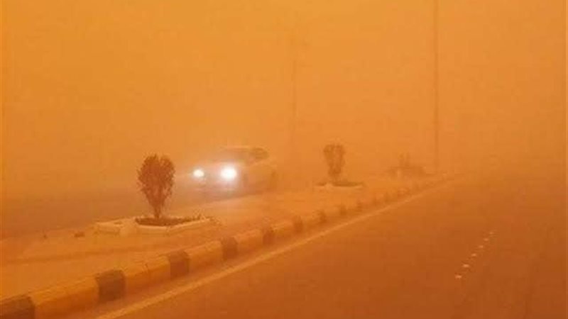 العواصف الرملية اليوم