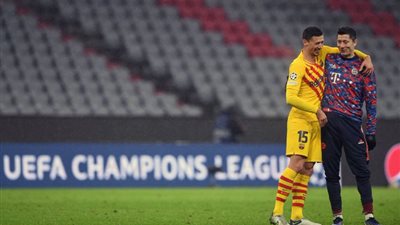 تصرف لاعب برشلونة بعد لقاء بايرن ميونيخ يثير دهشة جماهير 