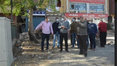 بالفيديو.. محافظ الجيزة يتفقد أعمال تطوير شارع البحر الأعظم