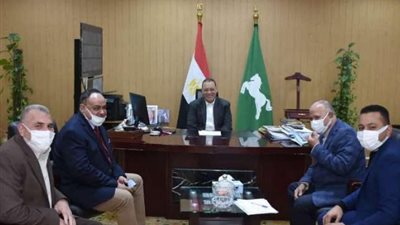 محافظ الشرقية يلتقي رئيس منطقة كهرباء القناة