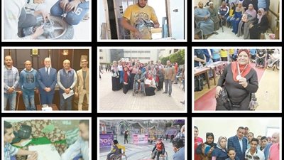 بفضل اهتمام الرئيس.. دمج وتمكين وبرامج تدريبية لأبناء المحافظات من اصحاب الهمم