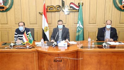 محافظ المنوفية لرؤساء الوحدات المحلية 