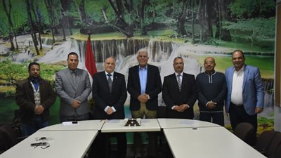 التنمية المستدامة بمطروح يوقع برتوكول تعاون مع منظمة أكساد لإقامة مشروع ادارة السقوط المطري