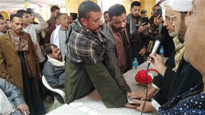 الصلح اطفأ الخلافات بين عائلتى ابونار وترك بالفيما فى اسيوط