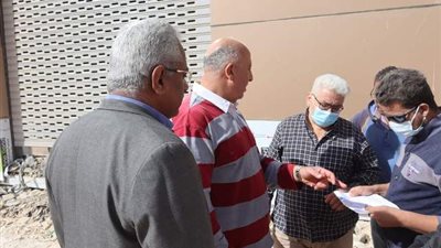 سكرتير عام البحر الأحمر يزور مشروع الاسكان المتميز بالغردقة