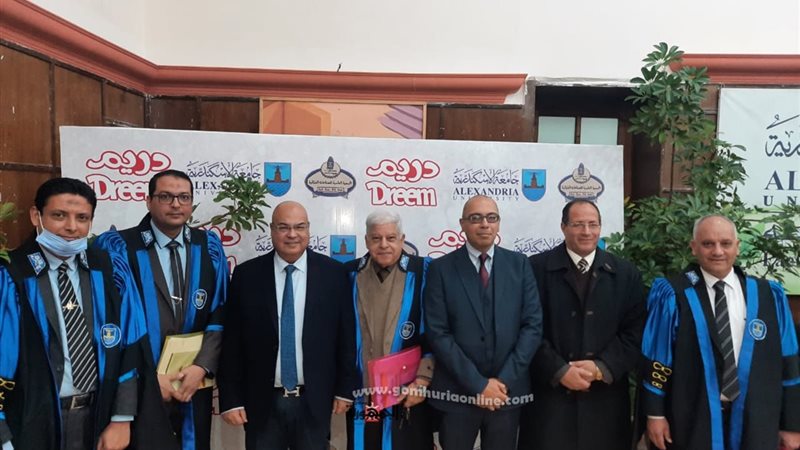 مسئولوا كلية الزراعة