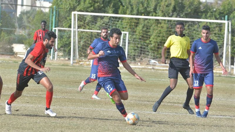 لقطة من المباراة