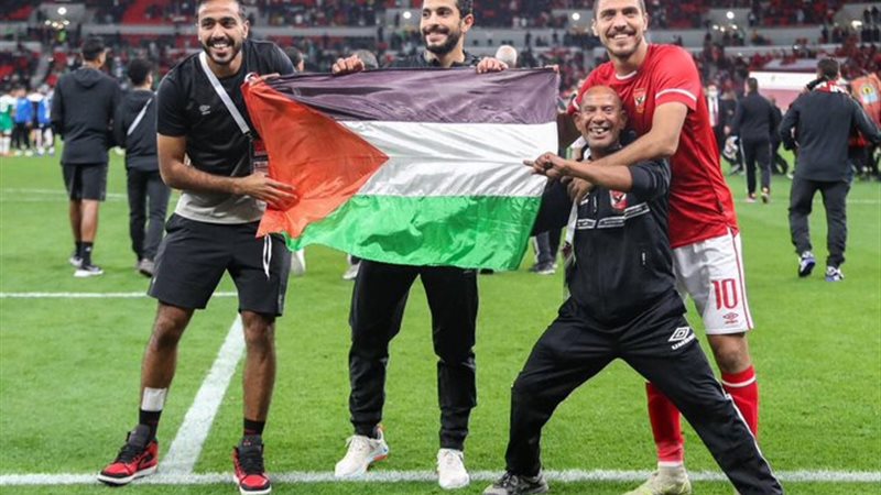 لاعبو الأهلي المصري