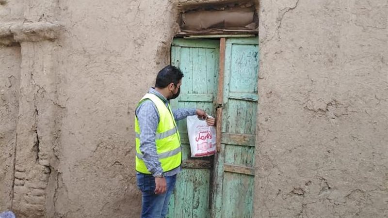 توزيع لحوم الاورمان