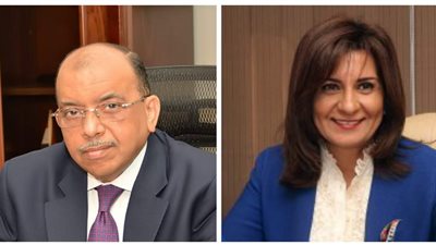 وزير التنمية المحلية يهنئ وزيرة الهجرة بمناسبة عيد الميلاد المجيد
