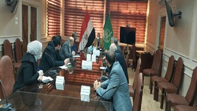 محافظ القليوبية يلتقي رئيس مجلس إدارة وأعضاء نادي بنها للاستماع إلى طلباتهم