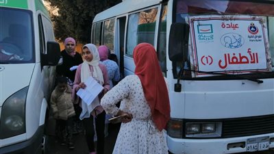 علاج ١٨٩٨ مواطنا بالمجان في قافلة طبية بدمياط