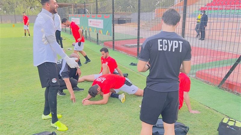 تدريات منتخب مصر