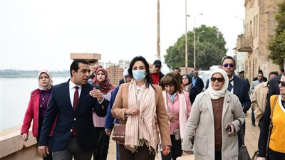 غادة شلبي تبحث مع محافظي سوهاج وقنا سبل تعظيم الفرص السياحية بالمحافظتين