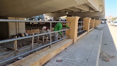 محافظة الجيزة تبدء أعمال إنشاء موقف سرفيس حضاري بشارع ترعه الزمر بالعمرانية