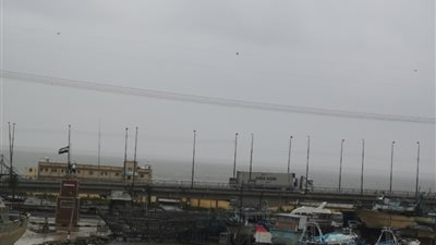 أجواء قارصة وممطرة بكفرالشيخ