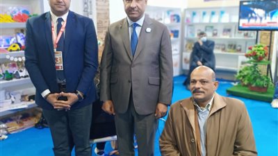 جناح القومي للإعاقة بمعرض القاهرة للكتاب يستقبل وزير الثقافة والسياحة والآثار العراقي
