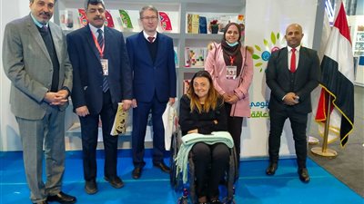 المركز الثقافي الروسي يزور جناح القومي للإعاقة بمعرض القاهرة الدولي للكتاب