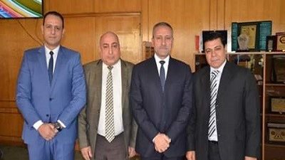محافظ الإسماعيلية يستقبل رئيس النيابة الادارية بالتل الكبير