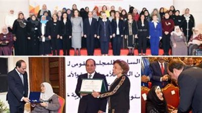 نائبات البرلمان يوجهن الشكر للرئيس السيسي فى اعياد المرأه المصرية