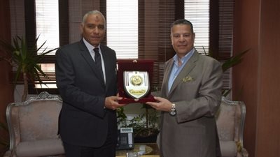 تكرم مدير جهاز تنمية المشروعات ببنى سويف