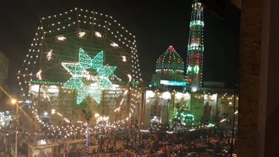 بالصور .الطرق الصوفية تحتفل بالليلة الختامية لمولد السيدة زينب رضى الله عنها