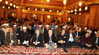 جنوب سيناء احتفلت بذكرى الاسراء والمعراج من مسجد الصحابة