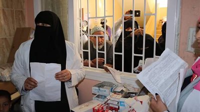 حمله 100مليون صحه بالواحات تسجل 260حاله اصابه بفيروس سي