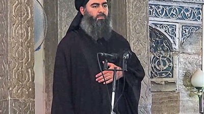 التحالف يرصد 25 مليون دولار مكافأة لمن يرشد عن مكان زعيم داعش