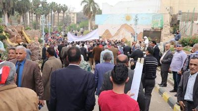 مسيرة جماهيرية لـ 10 آلاف معلم من مقر النقابة للنادي الأهلي لإعلان تأييدهم للتعديلات الدستورية