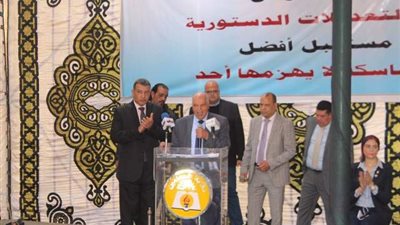 برلماني يشيد بدور المعلمين في دعم التعديلات الدستورية .. صور