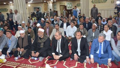 السعيد افتتح مسجدى أبو السعود وعبد المنعم رياض بمحلة منوف بطنطا بتكلفة 14مليون جنيه