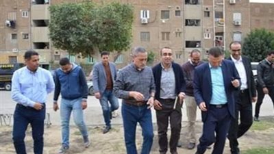 محافظ الإسماعيلية يتفقد اعمال تطوير الميادين الرئيسية