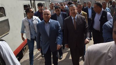 الوزير استجاب لبراد قطارات بنى سويف