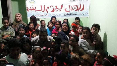 يوم ترفيهى للأطفال الأيتام بالقرنة غرب الأقصر