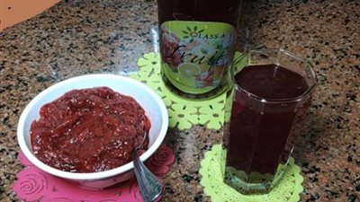 شربات الفراوله لرمضان صحى وبدون مواد حافظه بالفيديو