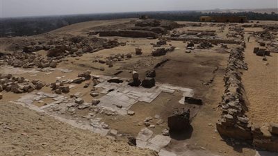 العناني يتفقد مقبرة 