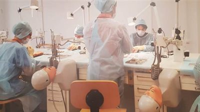 نائب رئيس جامعة أسيوط في زيارة للمدينة الطبية بموسكو