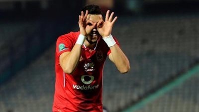 أزارو يسجل الهدف الثاني للأهلي في مرمى المقاصة
