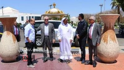..فوده والحبتور يبحثان تطوير شرم الشيخ