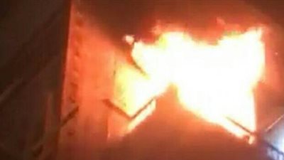 مصرع طفلة فى حريق لتسرب الغاز بسوهاج