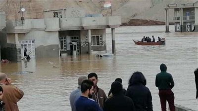 الفيضانات والسيول تغرق قرى بالكامل في العراق.. فيديو