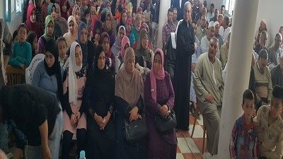 زغاريد بمؤتمر مستقبل وطن للتعديلات الدستورية بقومسيونات مطوبس