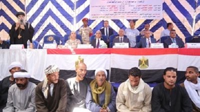 انهاء الخصومه الثارية بين ابناء العمومة آل تمساح وآل محسب نقادة