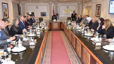 التراس يستقبل سفير المجر لبحث أوجه التعاون والتصنيع المشترك