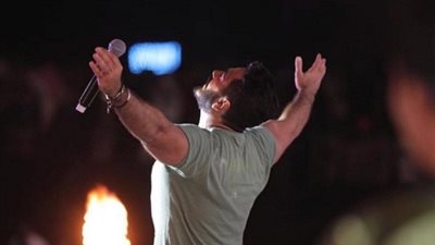 رقم قياسى جديد للنجم تامر حسني بعدد الحضور لحفله بالرياض